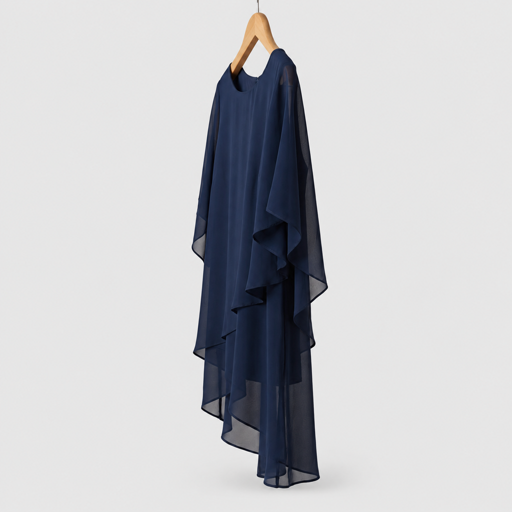 Maristella | Women’s Draped Top and Palazzo Pants Set — product detail 6