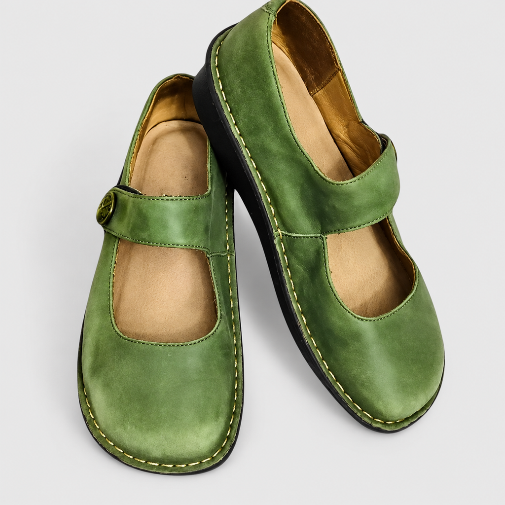 Marjolaine | Women’s Strap-Closure Mary Jane Flats — product detail 1