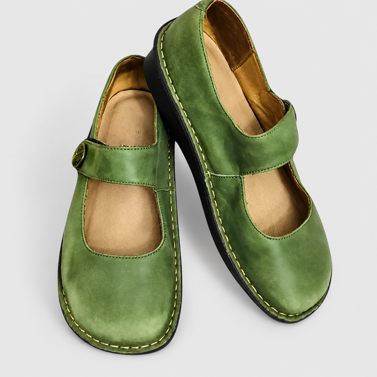 Marjolaine | Women’s Strap-Closure Mary Jane Flats — product detail 1