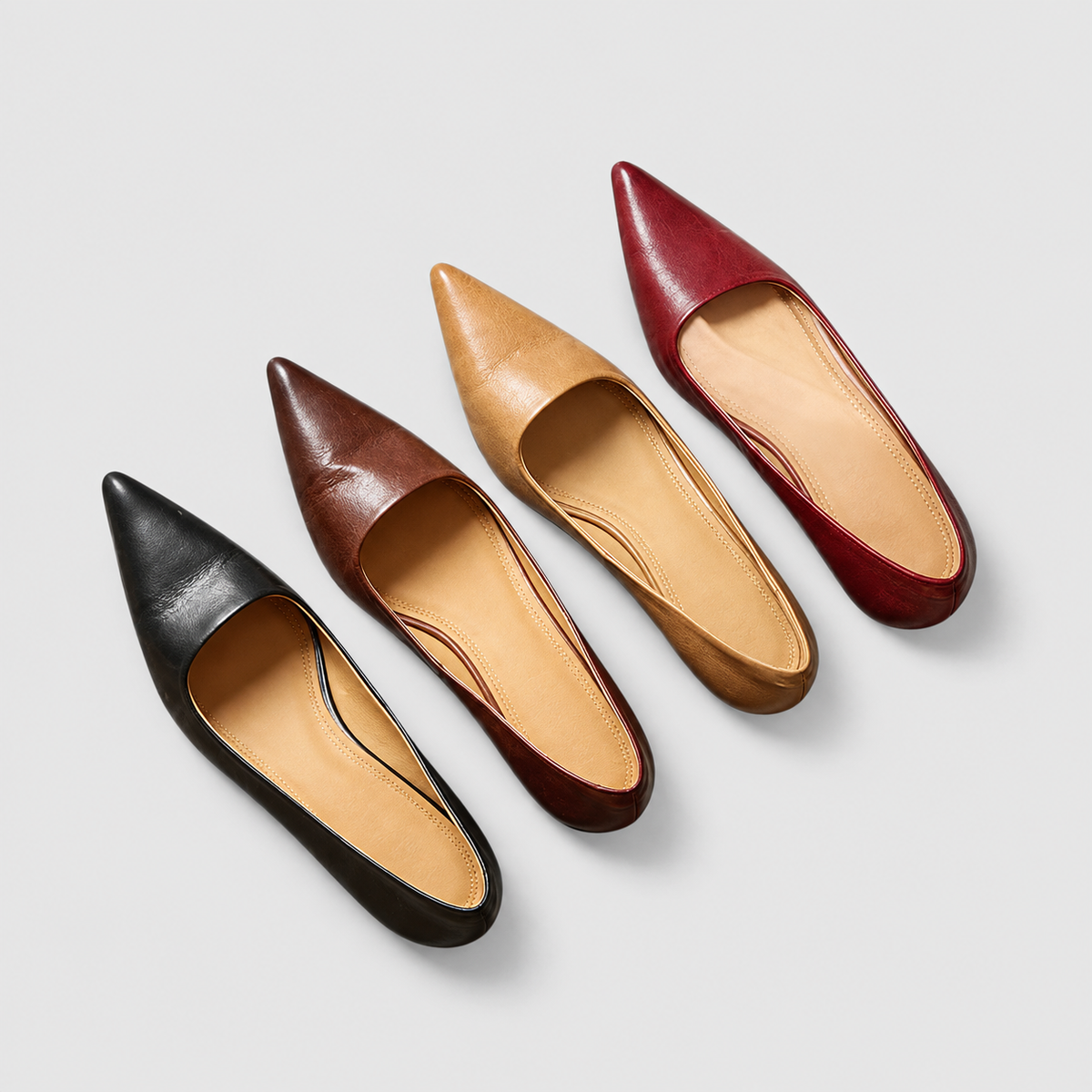 Nerissa-May | Women’s Pointed-Toe Low-Heel Pumps — product detail 5