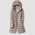 Nerys | Women’s Lightweight Hooded Padded Jacket — Khaki