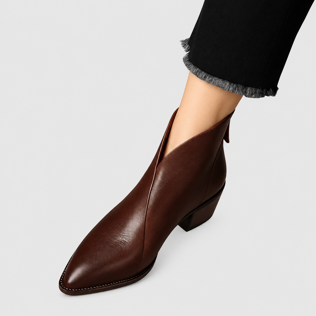 Odessa | Women’s Pointed-Toe Ankle Boots — product detail 3