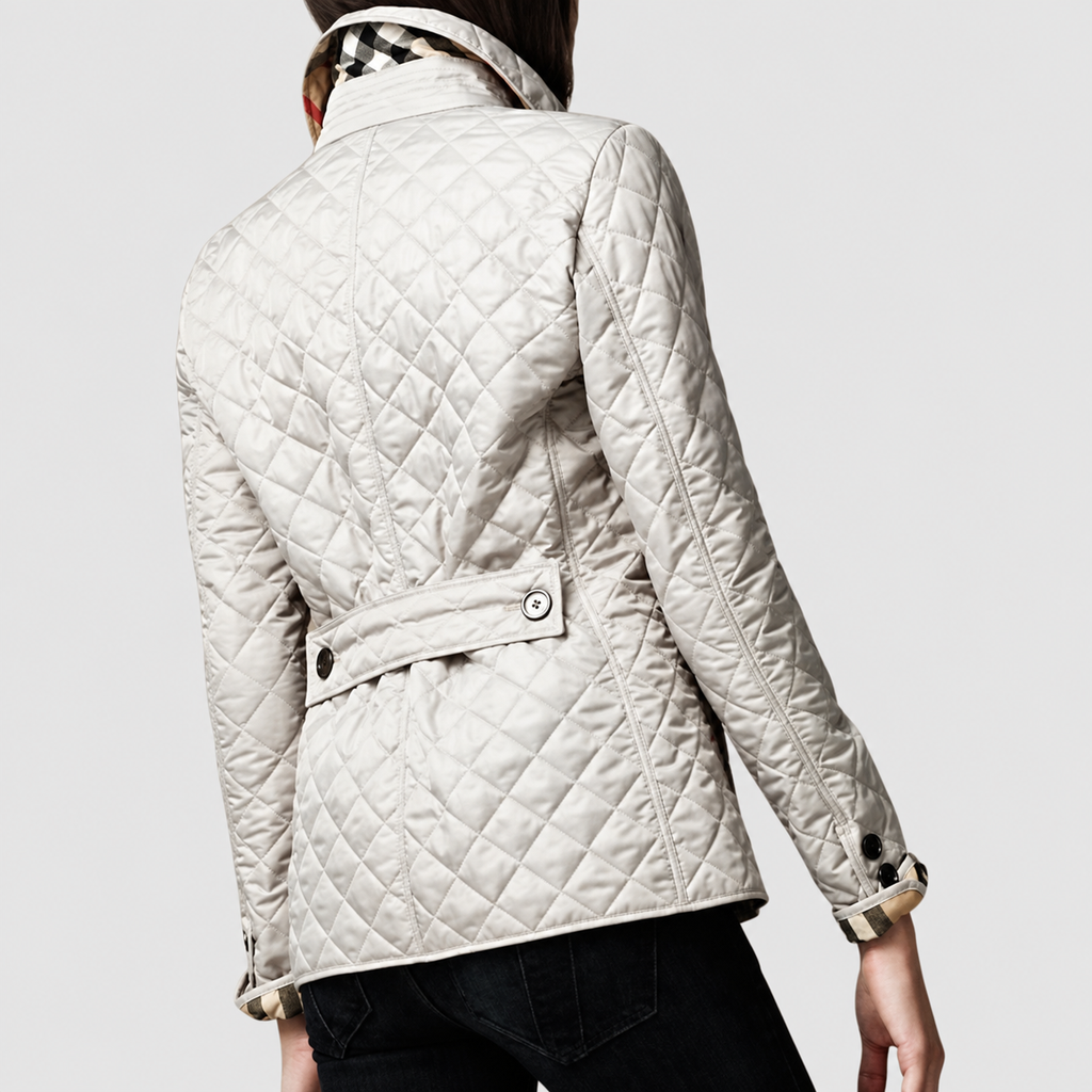 Olympia | Women’s Lightweight Quilted Button-Front Jacket — product detail 4