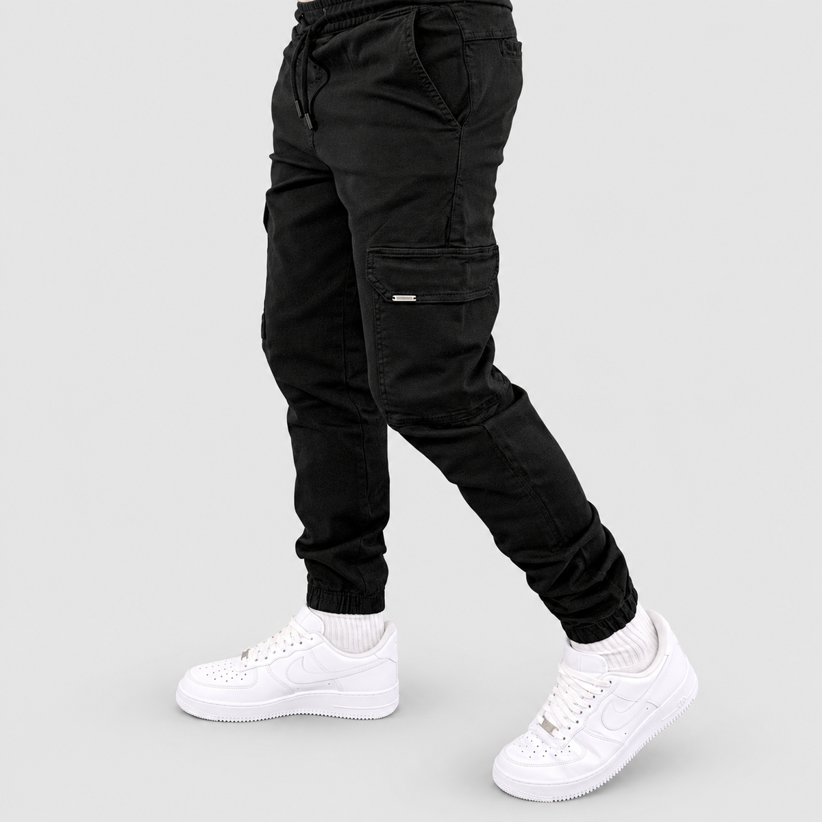 Pascal | Men’s Slim-Fit Cargo Joggers — product detail 3
