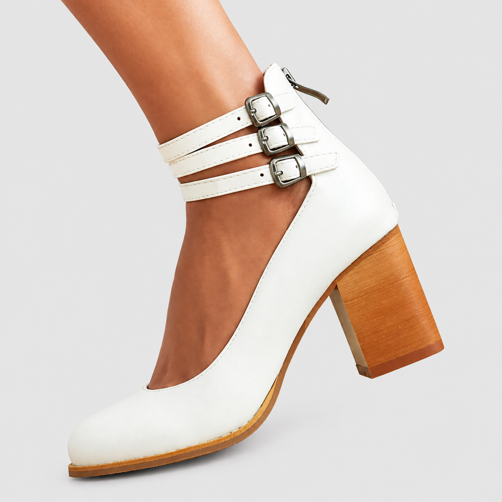 Perdita | Women’s Block-Heel Ankle-Strap Shoes — product detail 12