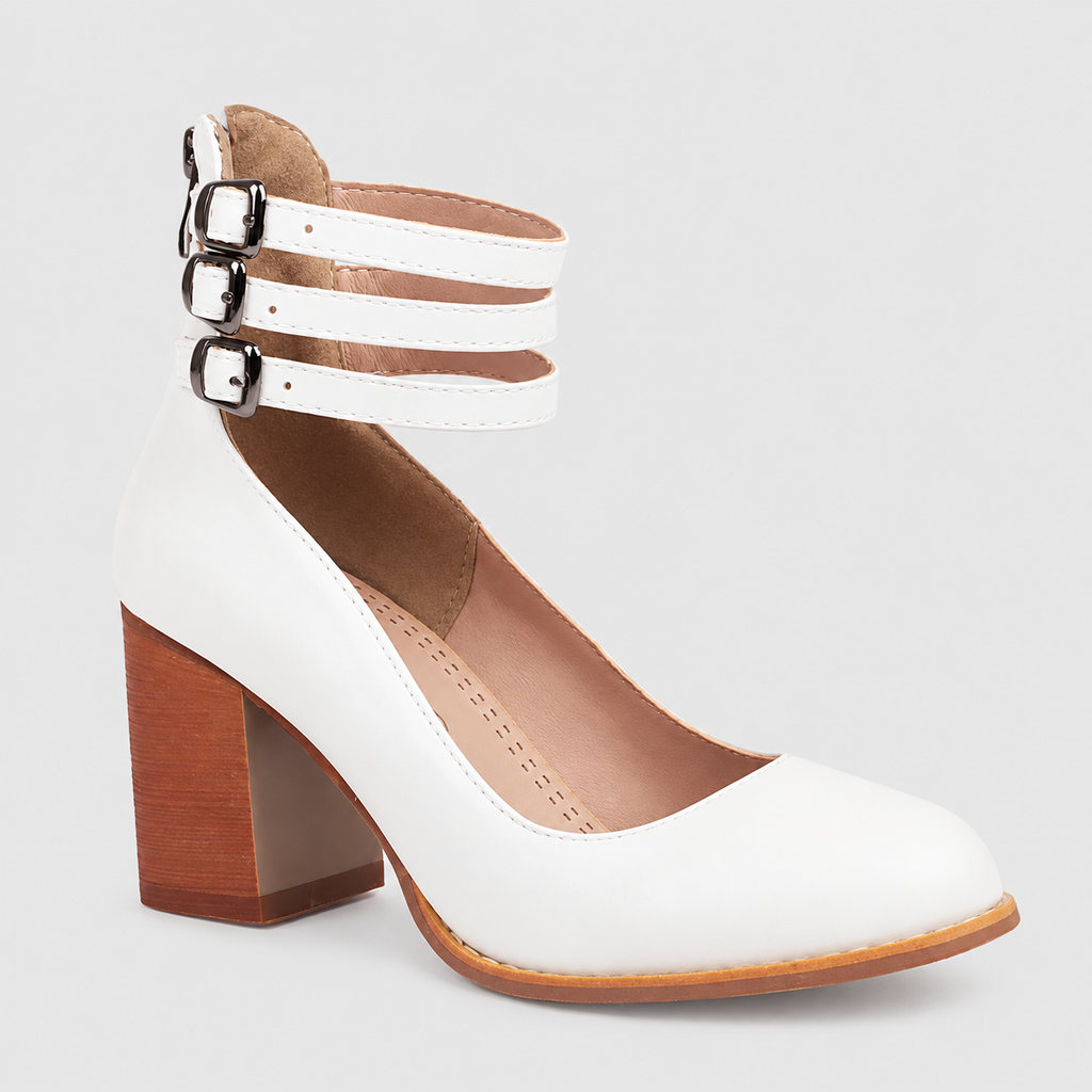 Perdita | Women’s Block-Heel Ankle-Strap Shoes — product detail 13
