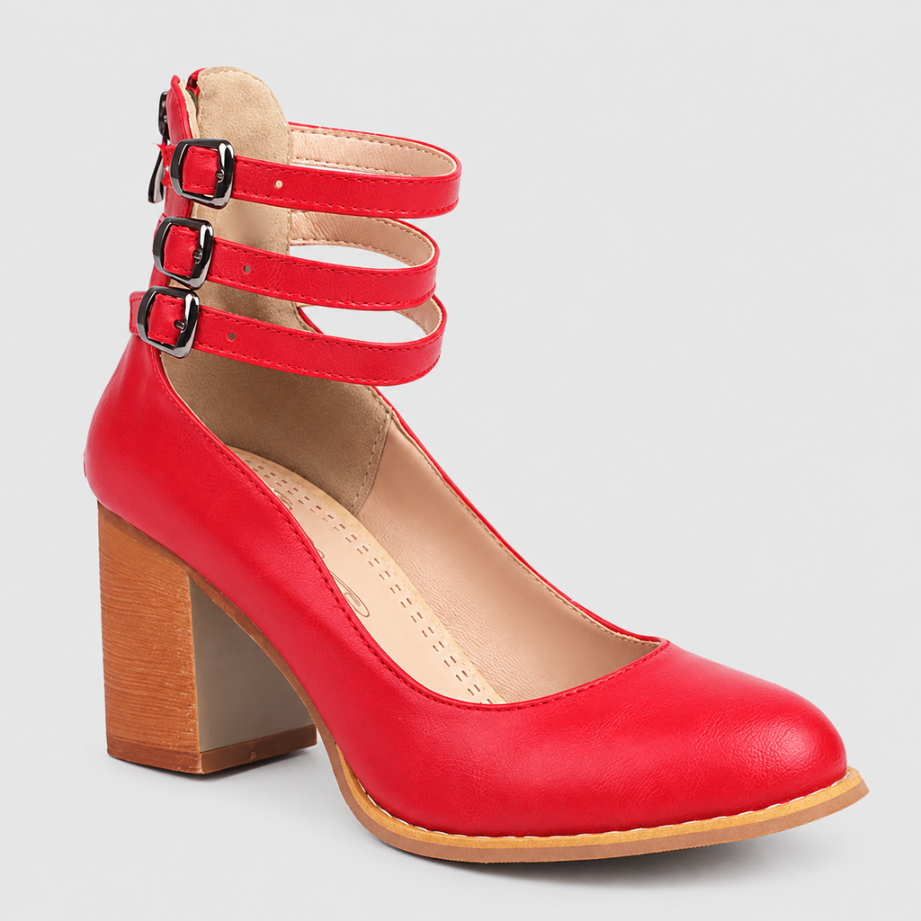 Perdita | Women’s Block-Heel Ankle-Strap Shoes — product detail 16
