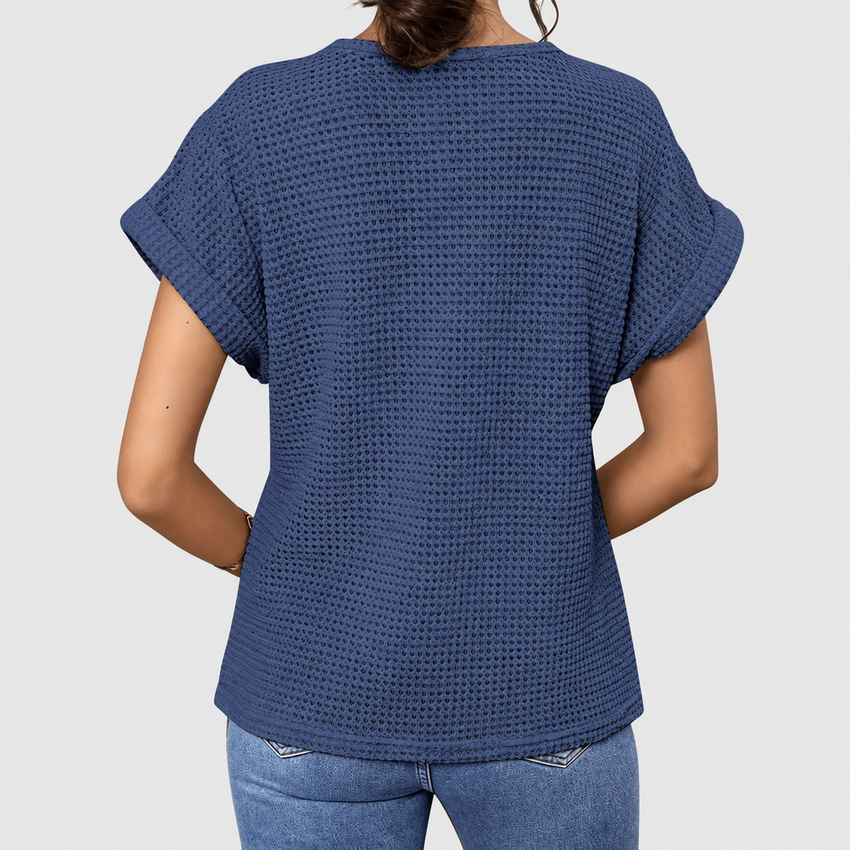 Perlina | Women’s Lace-Detail Ibiza-Style Blouse — product detail 4