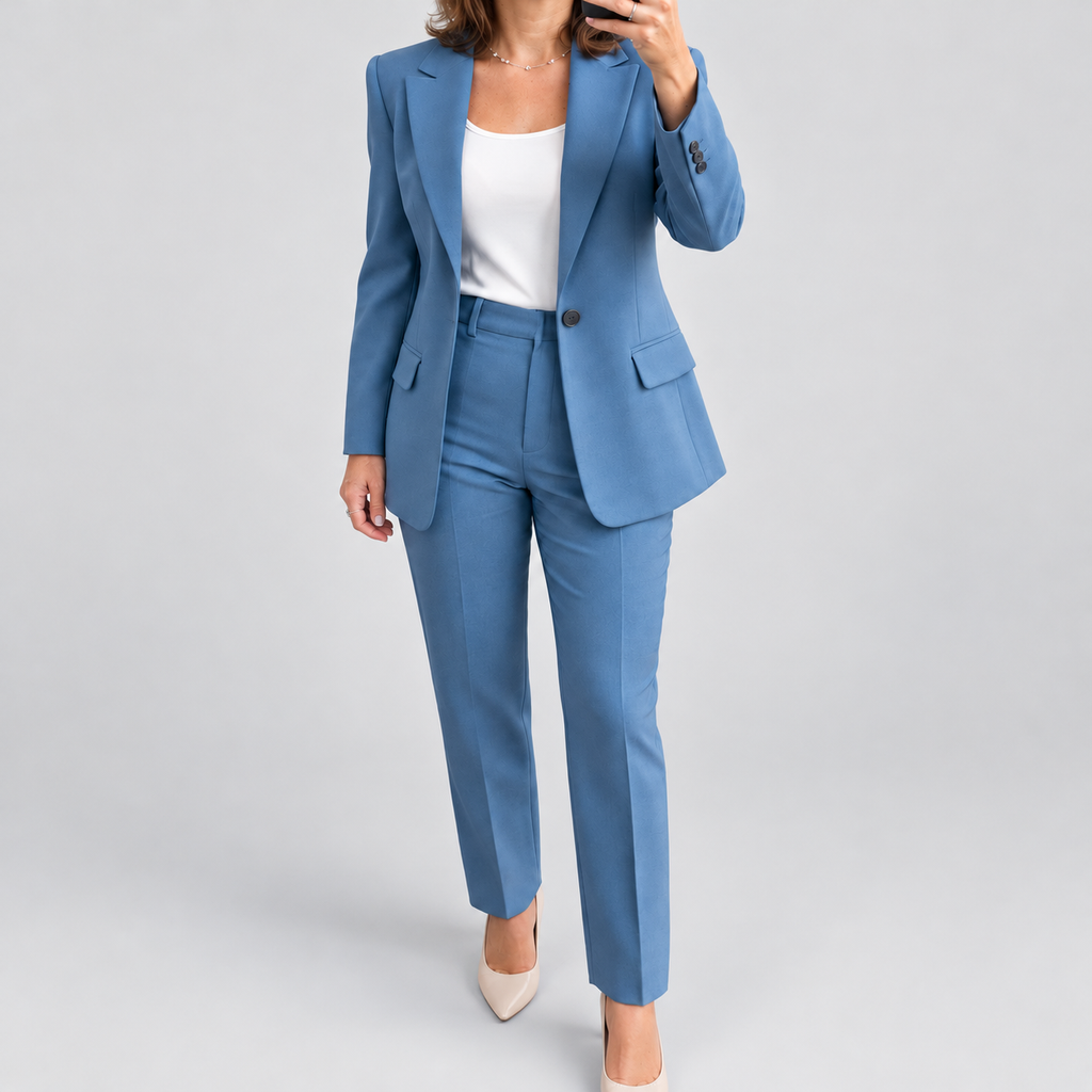 Perrine | Women’s Classic Blazer and Pants Set — product detail 7