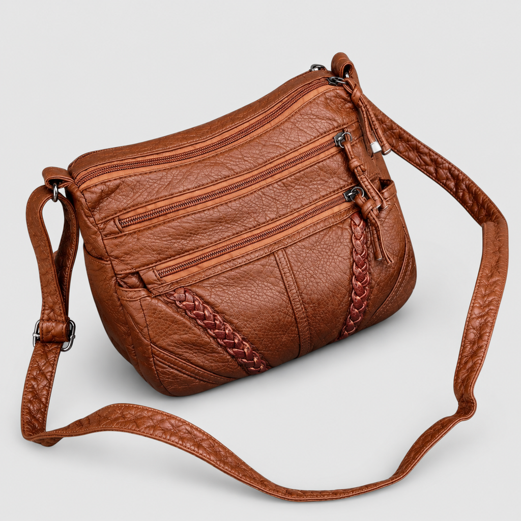 Rafaela | Women’s Zip-Pocket Crossbody Bag — product detail 1