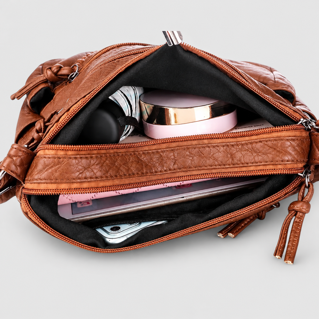 Rafaela | Women’s Zip-Pocket Crossbody Bag — product detail 2