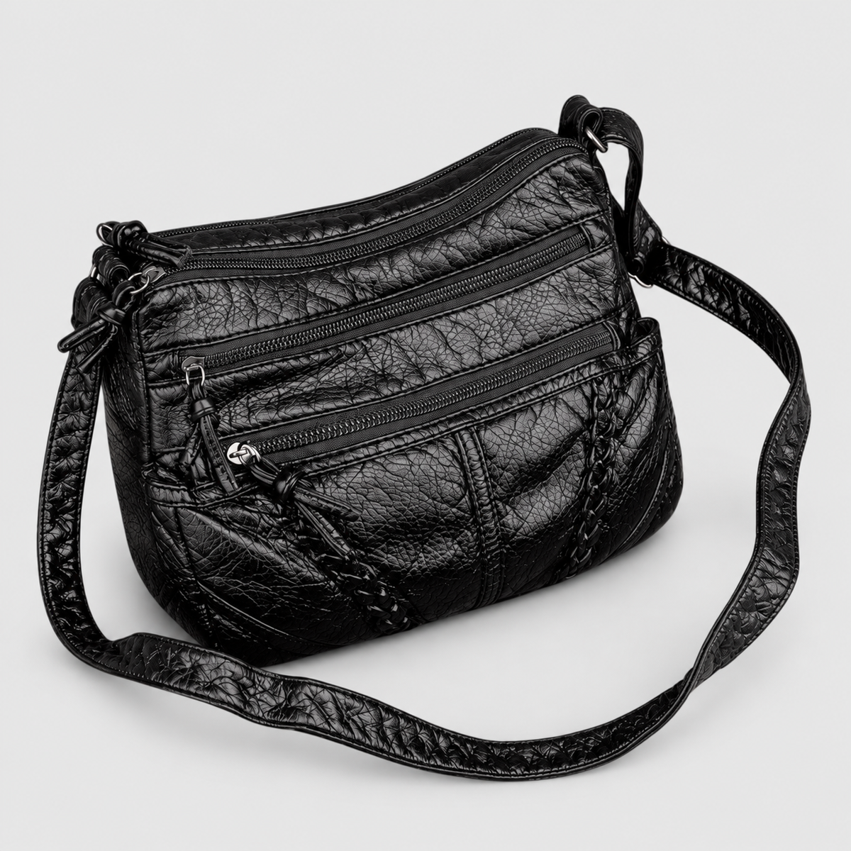 Rafaela | Women’s Zip-Pocket Crossbody Bag — product detail 3