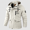 Ronan | Men’s Hooded Outdoor Jacket — White
