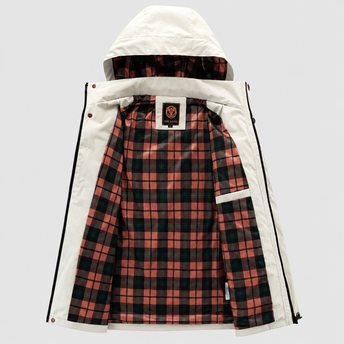Ronan | Men’s Hooded Outdoor Jacket — product detail 3