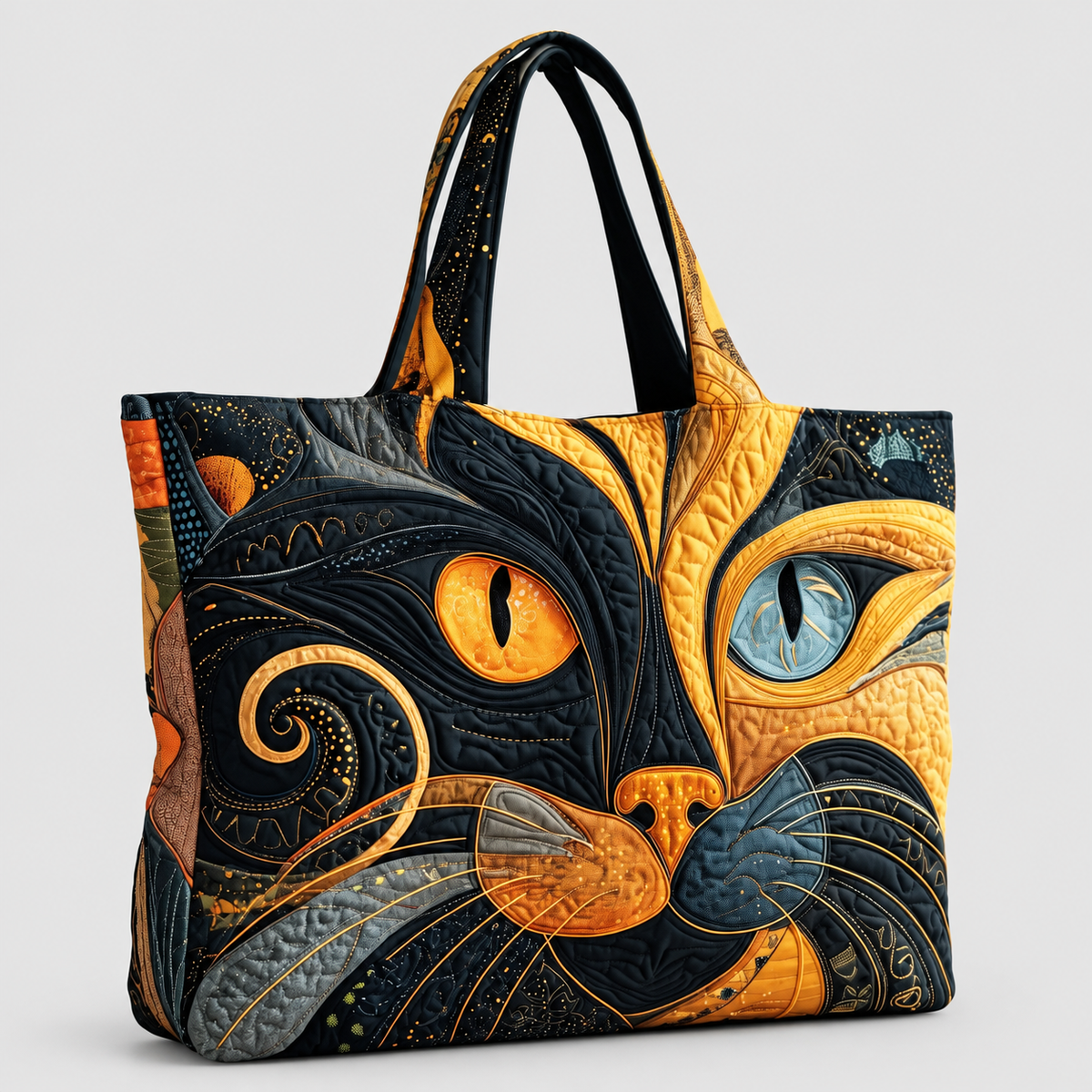 Rosalina | Women’s Mystical Cat-Design Tote Bag — product detail 1