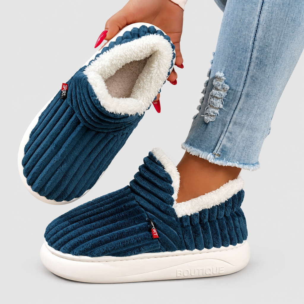 Sabella-Mae | Women’s Sherpa-Lined Slipper Booties — product detail 6