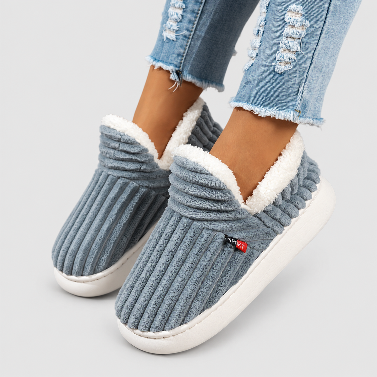 Sabella-Mae | Women’s Sherpa-Lined Slipper Booties — product detail 14