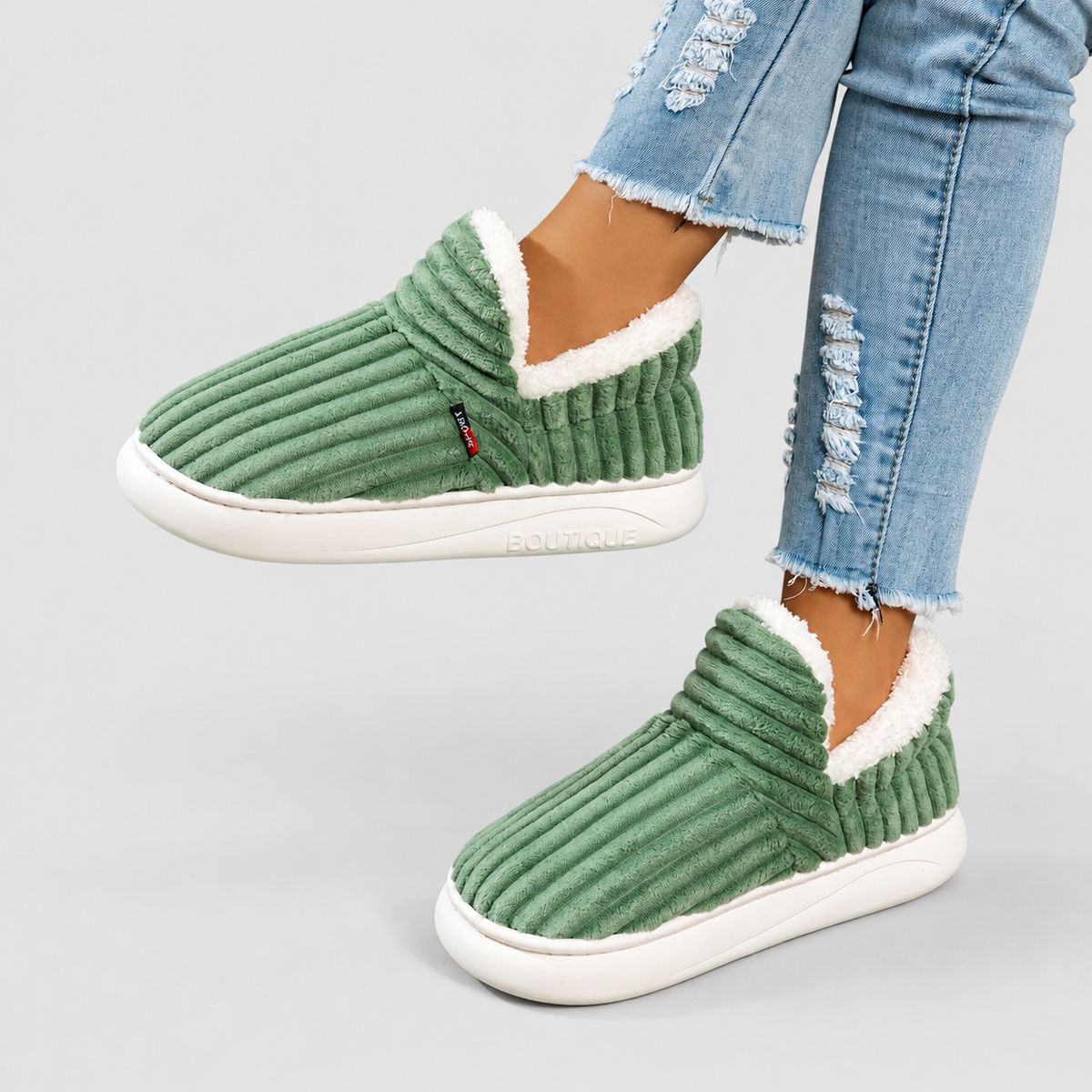 Sabella-Mae | Women’s Sherpa-Lined Slipper Booties — product detail 20