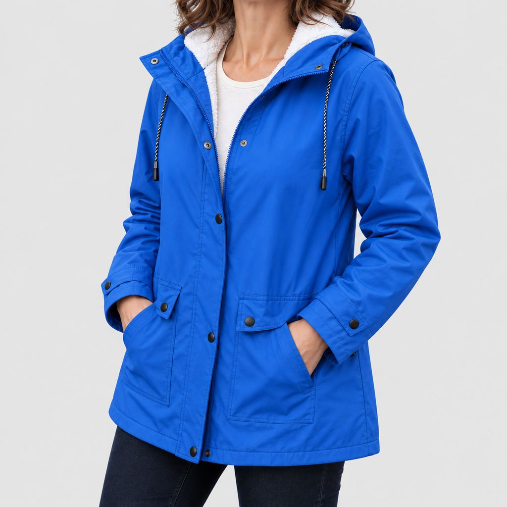 Sadella | Women’s Sherpa-Lined Hooded Parka — product detail 1
