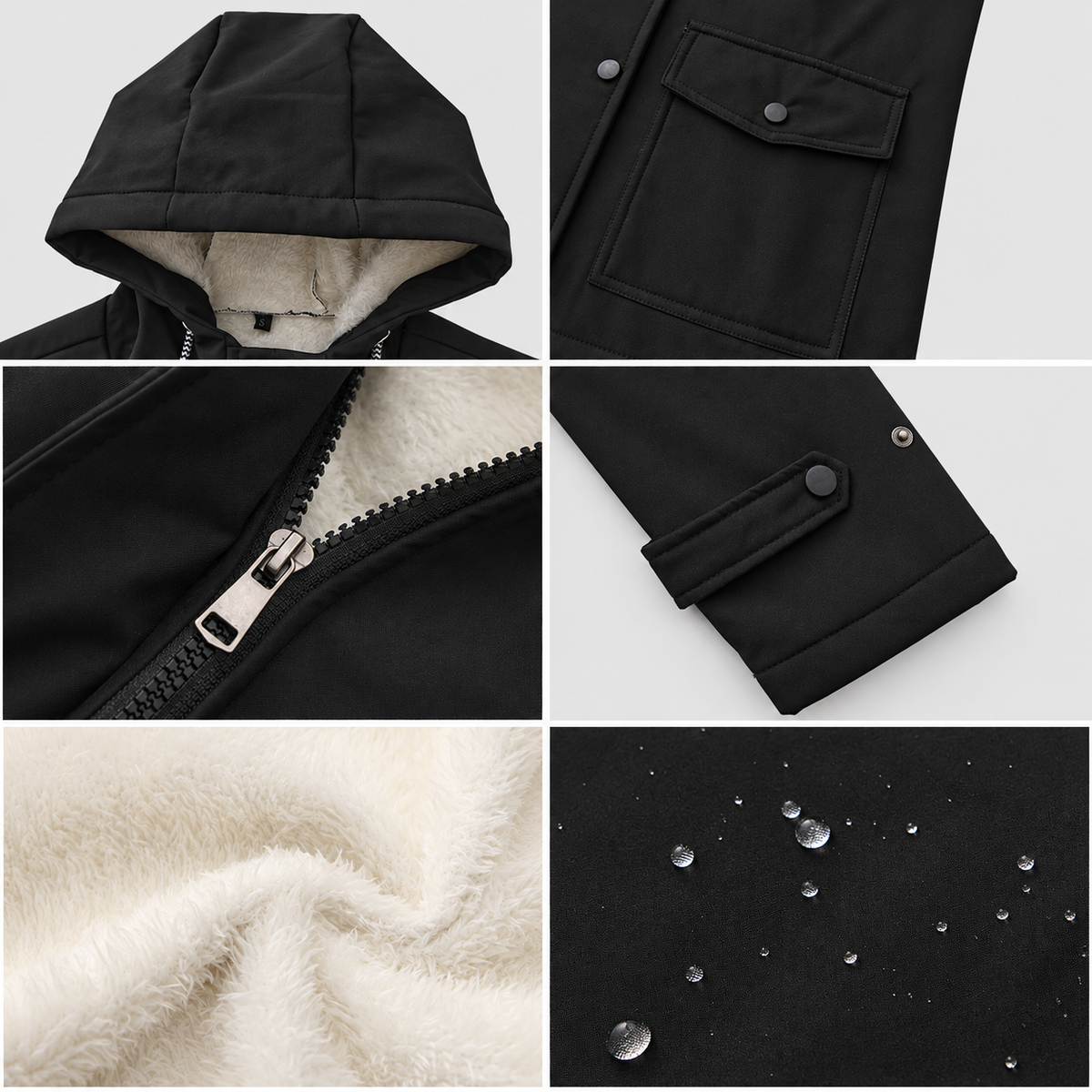 Sadella | Women’s Sherpa-Lined Hooded Parka — product detail 16