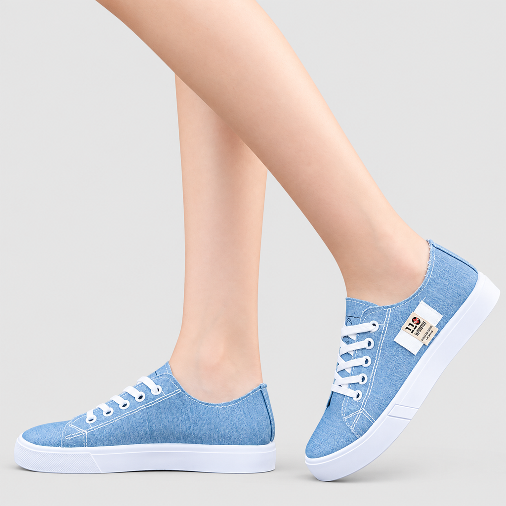 Soletta | Women’s Low-Top Lace-Up Flat Sneakers — product detail 4