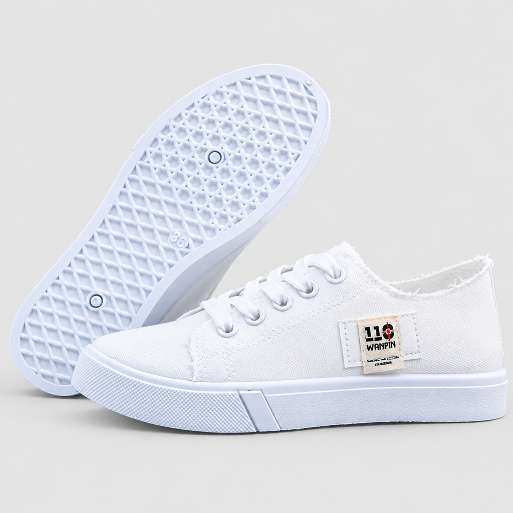 Soletta | Women’s Low-Top Lace-Up Flat Sneakers — product detail 5