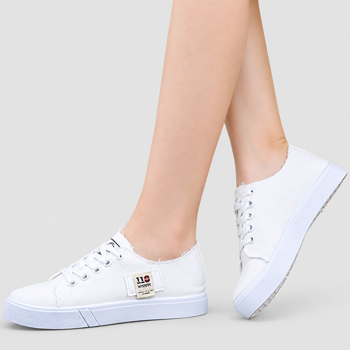 Soletta | Women’s Low-Top Lace-Up Flat Sneakers — product detail 6