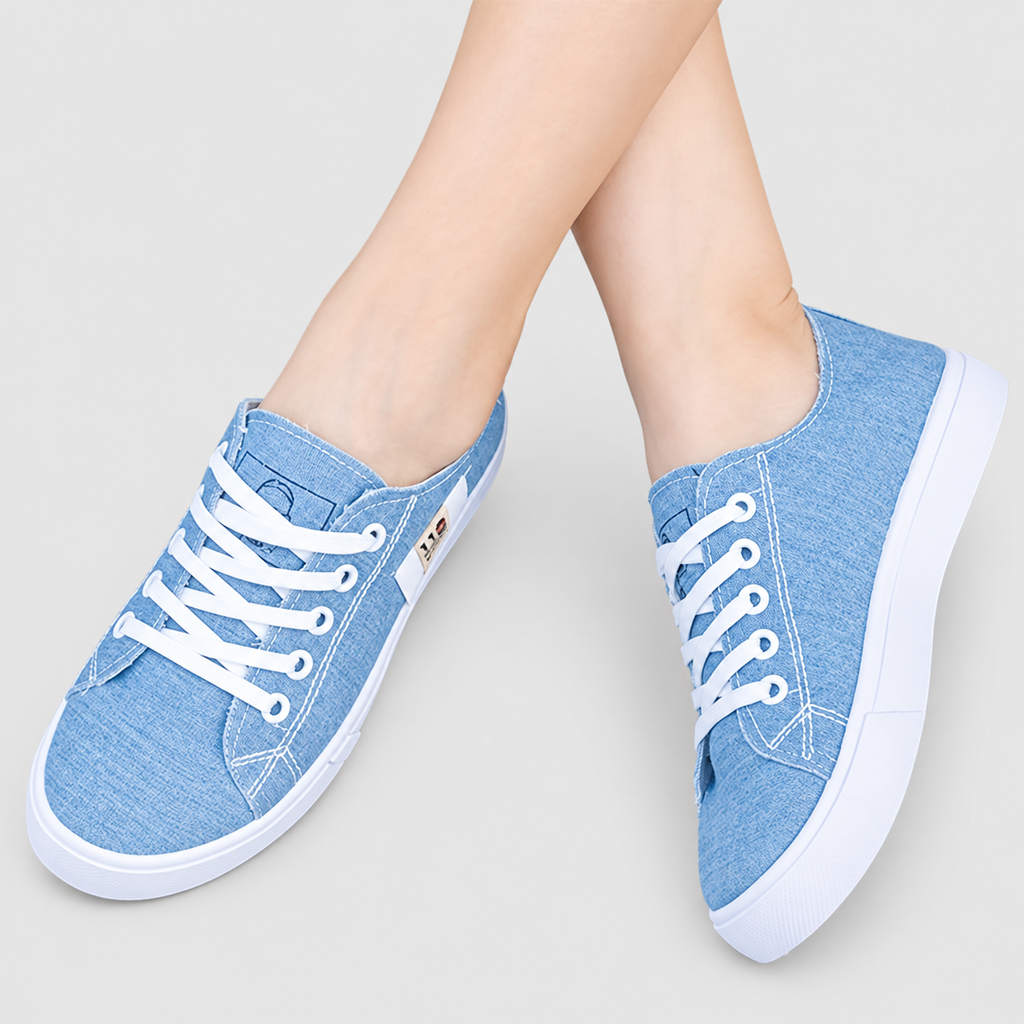 Soletta | Women’s Low-Top Lace-Up Flat Sneakers — product detail 9