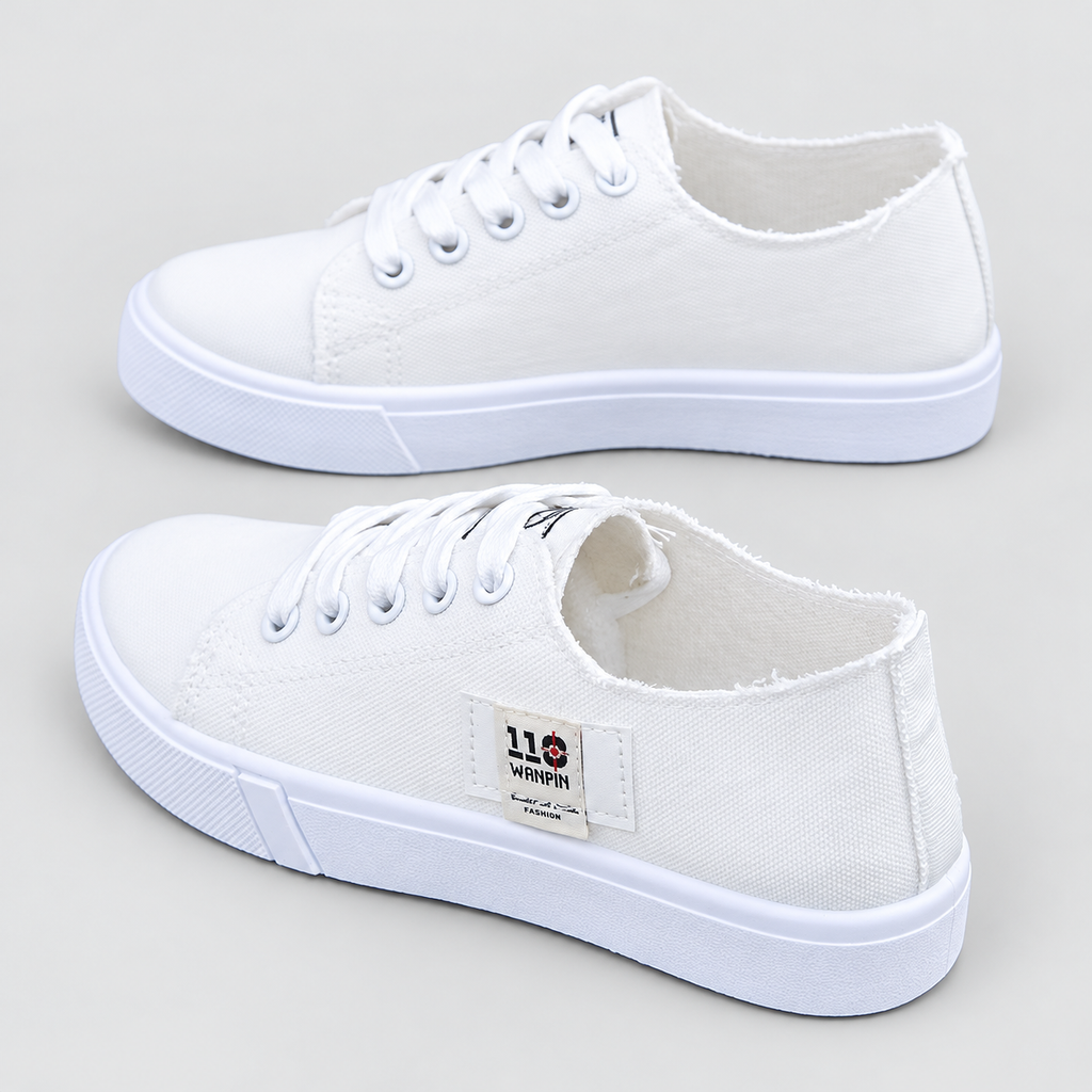 Soletta | Women’s Low-Top Lace-Up Flat Sneakers — product detail 10