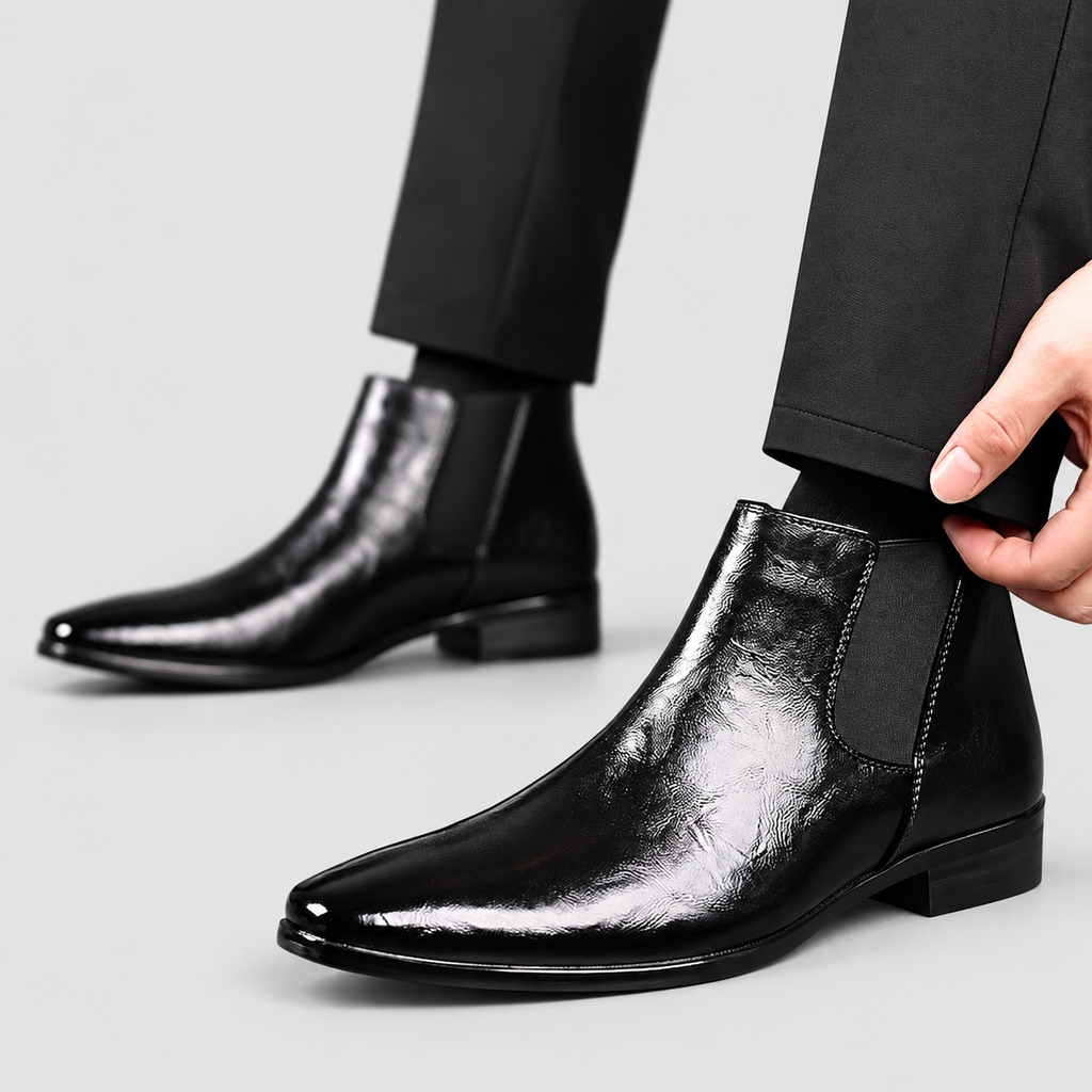Tobias | Men’s Slip-On Chelsea Ankle Boots — product detail 5