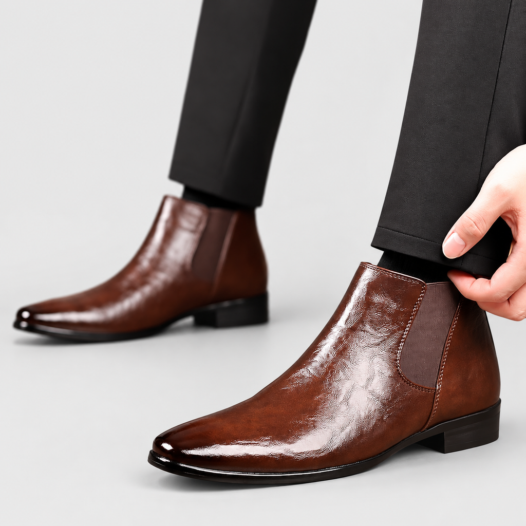 Tobias | Men’s Slip-On Chelsea Ankle Boots — product detail 6