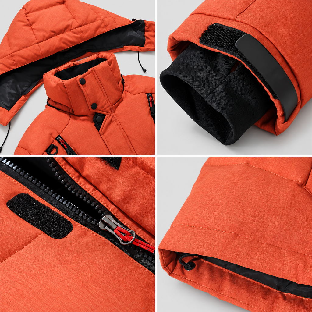 Trenton | Men’s Hooded Winter Puffer Jacket — product detail 8