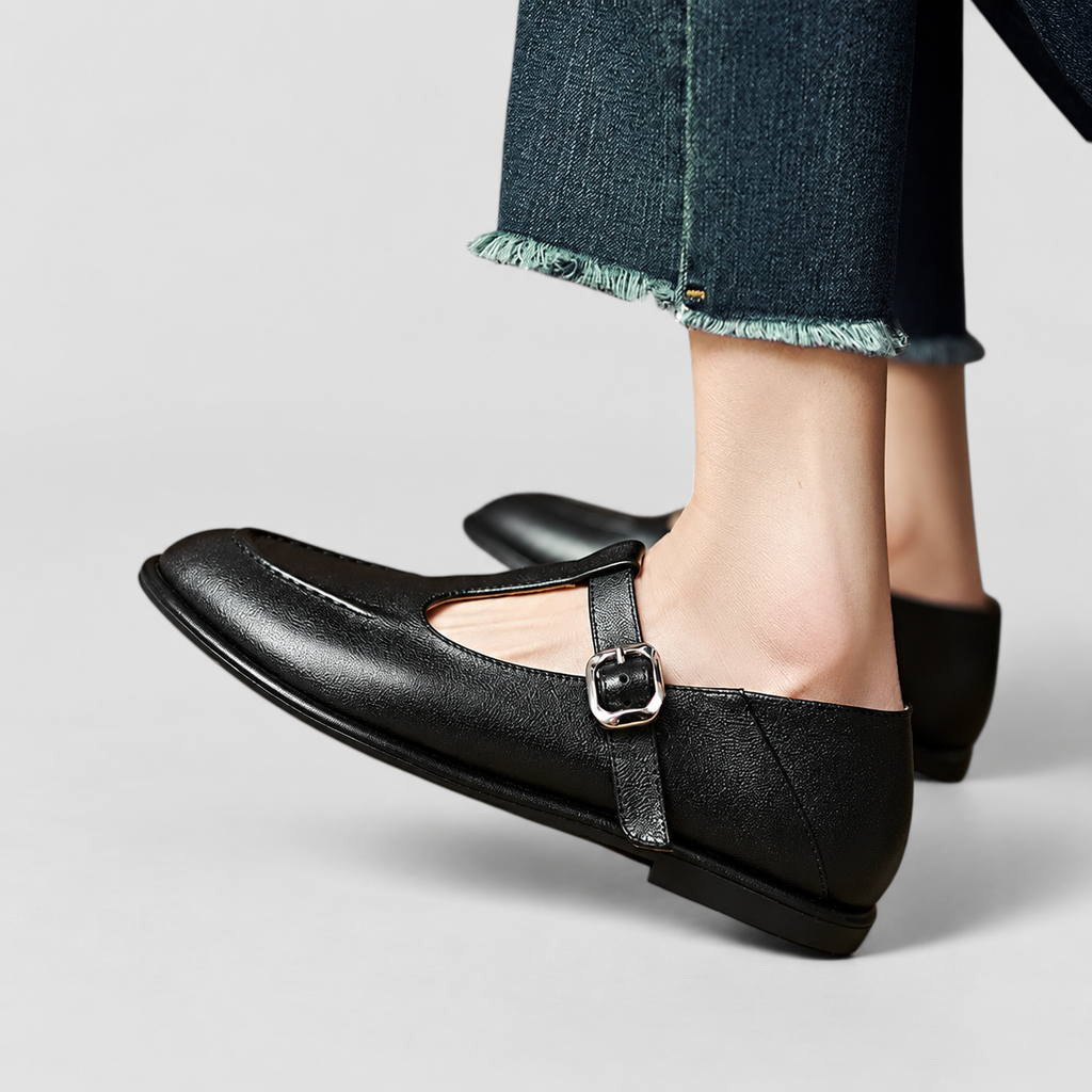 Una | Women’s Low-Heel Mary Jane Shoes — product detail 4