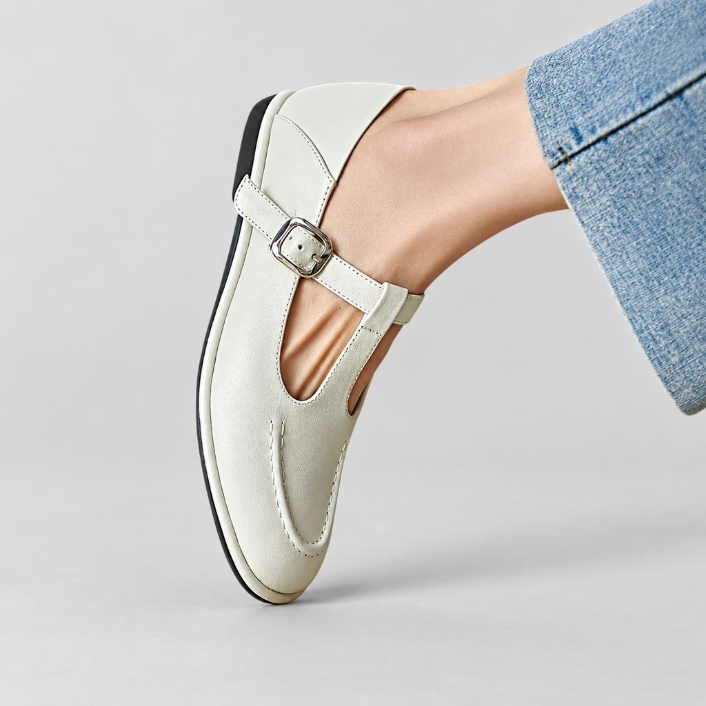 Una | Women’s Low-Heel Mary Jane Shoes — product detail 5