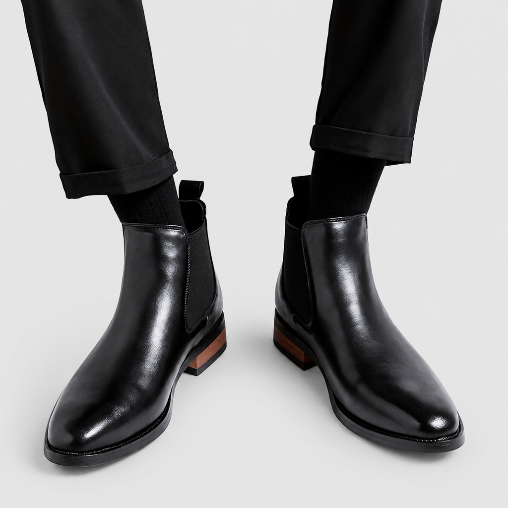 Vaughn | Men’s Side-Zip Chelsea Ankle Boots — product detail 6