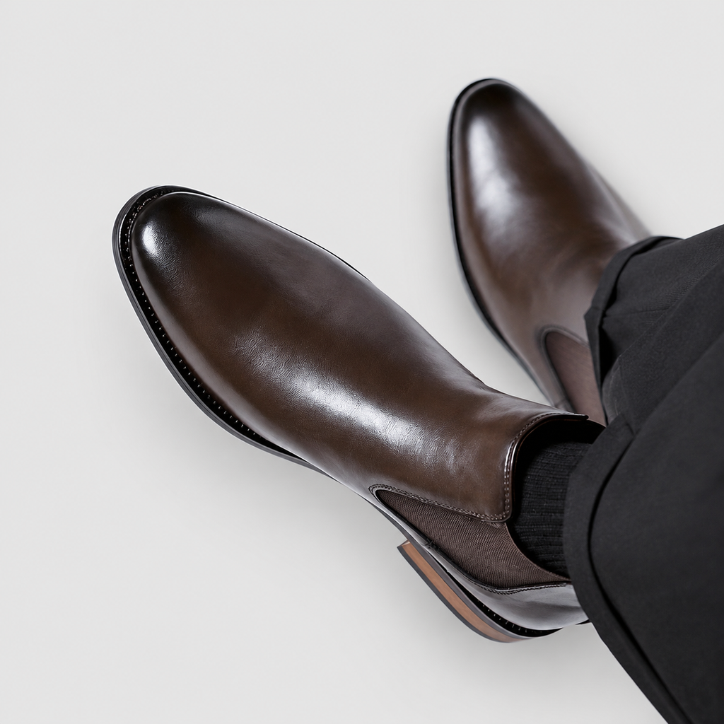 Vaughn | Men’s Side-Zip Chelsea Ankle Boots — product detail 10