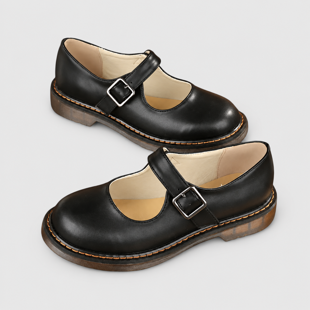 Vera | Women’s Mary Jane Shoes with Buckle Strap — product detail 4