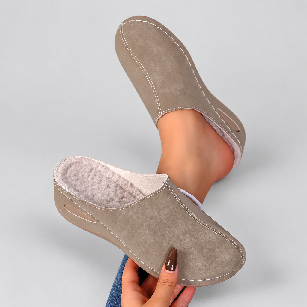 Wendy | Women’s Warm Lined Slip-On Slippers — product detail 6