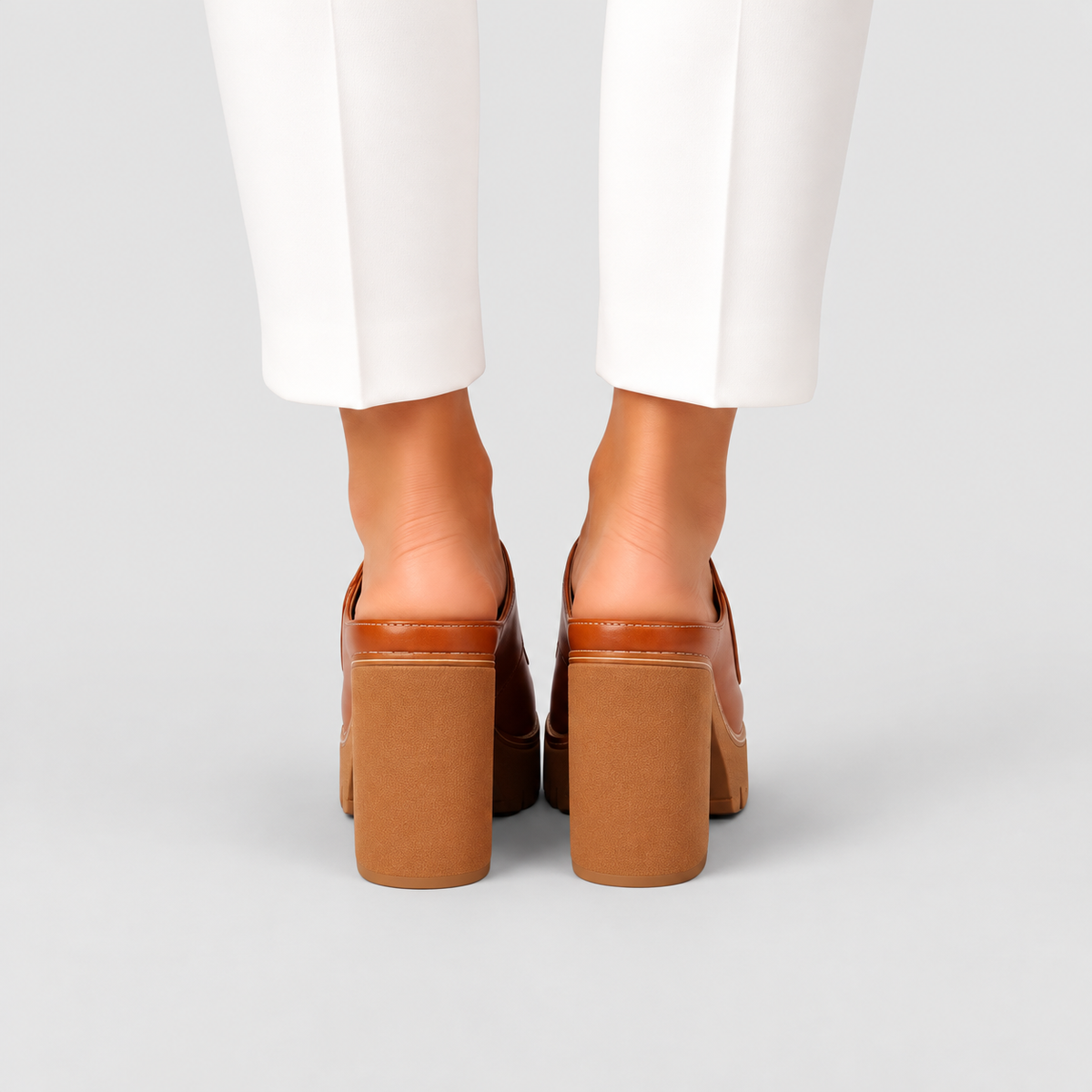 Ysolde | Women’s Platform Block-Heel Mules — product detail 7