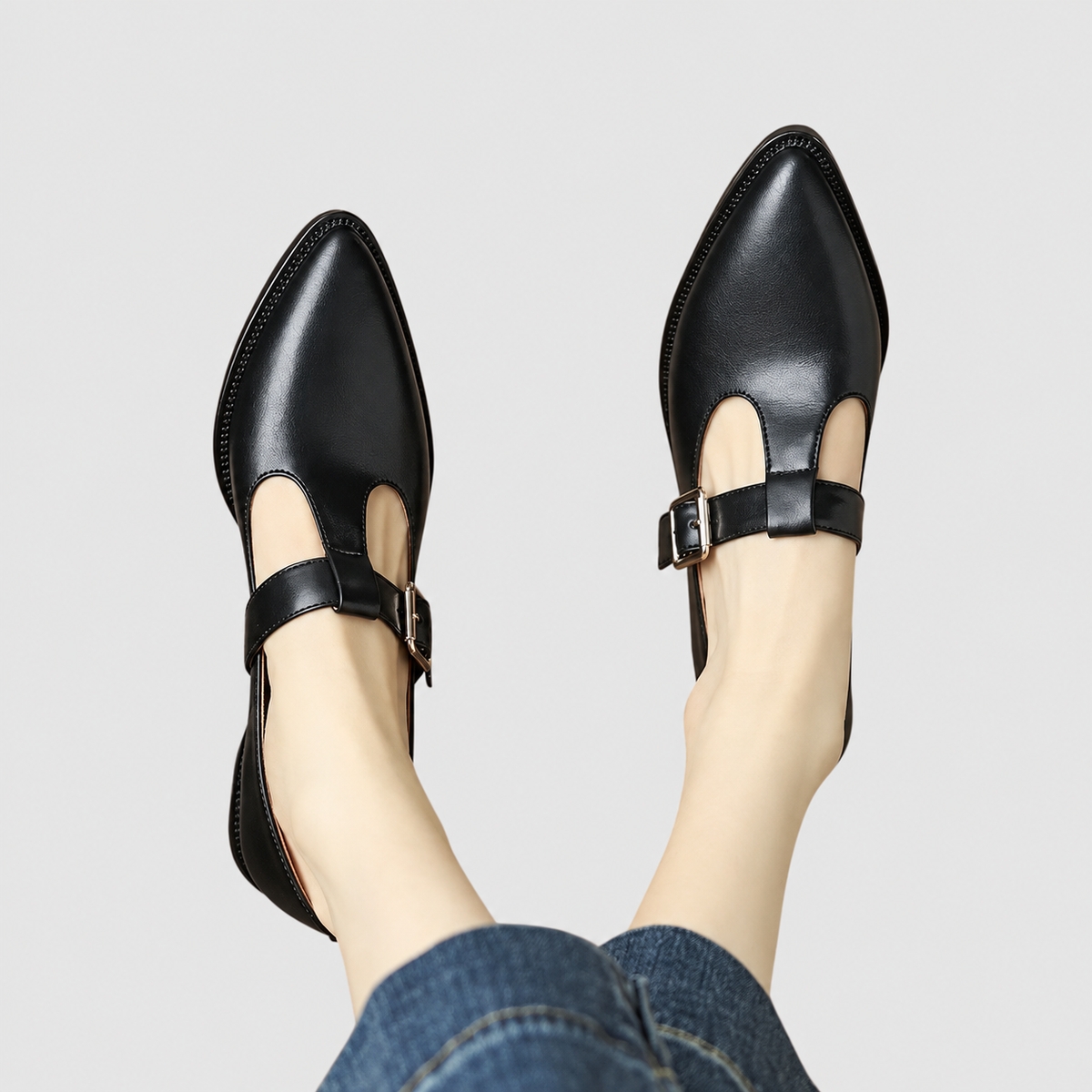 Zelpha | Women’s Pointed-Toe Mary Jane Shoes — product detail 5