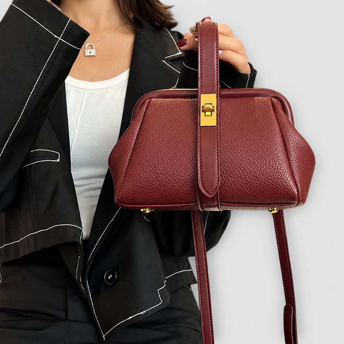 Zorina | Women’s Retro Top-Handle Bag — product detail 13