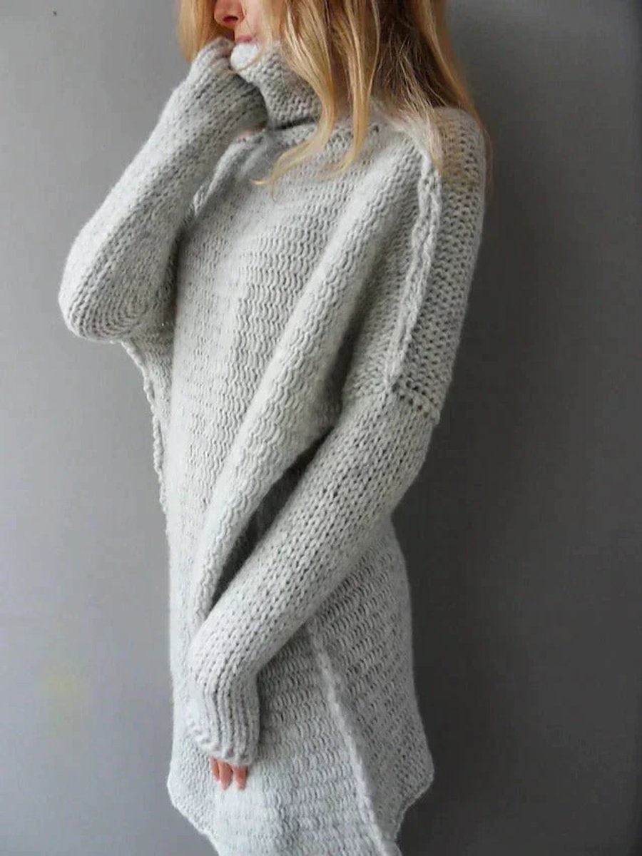 Margaret | Women’s Chunky Knit Turtleneck Sweater