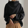 Marisol | Women’s High-Neck Soft Knit Top with Long Sleeves