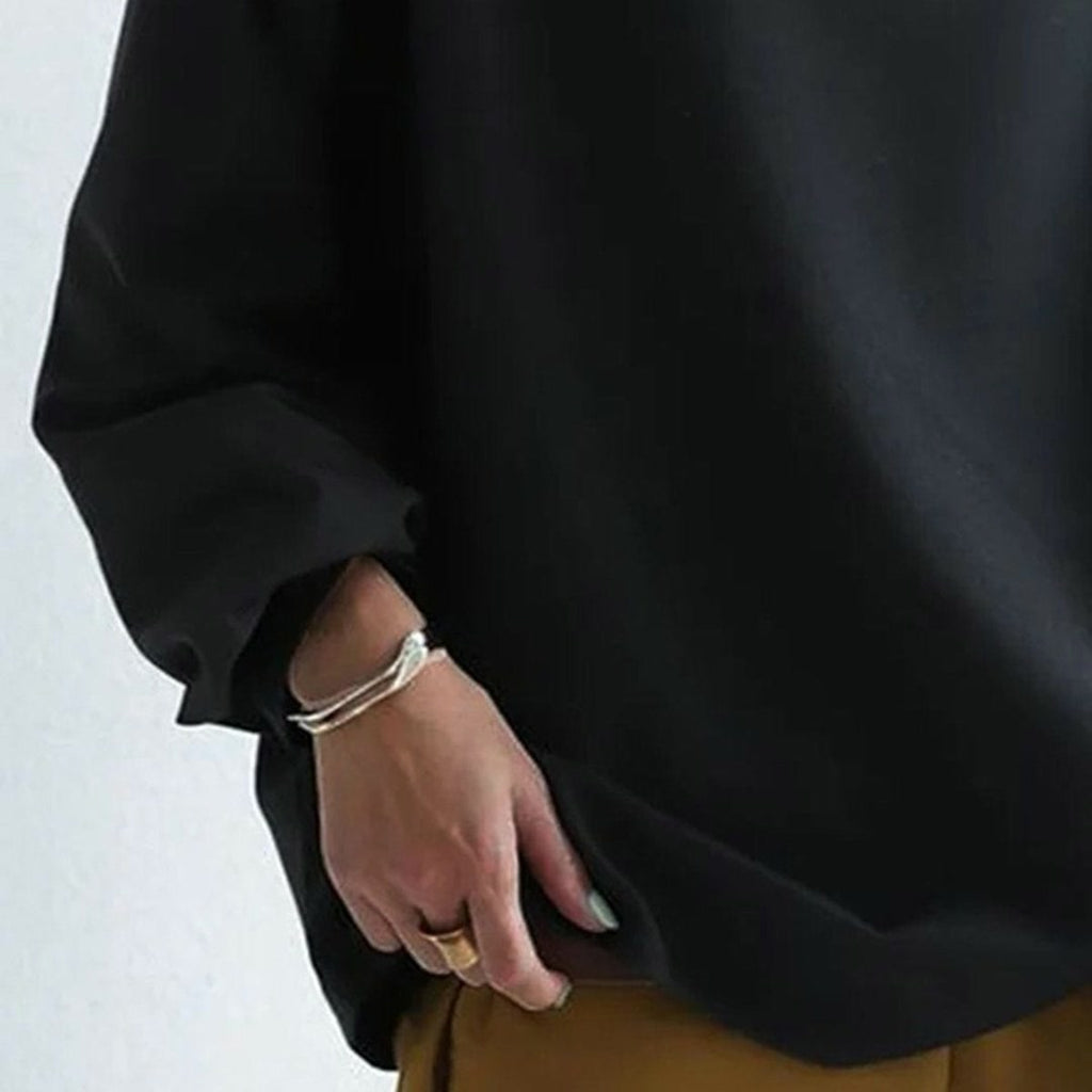 Marisol | Women’s High-Neck Soft Knit Top with Long Sleeves