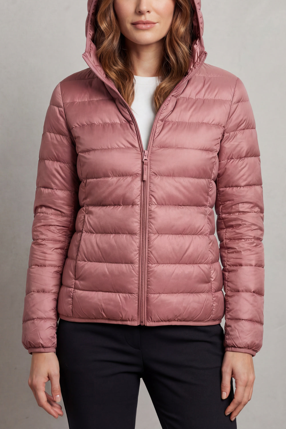 Ivy | Women’s Lightweight Packable Puffer Jacket with Hood