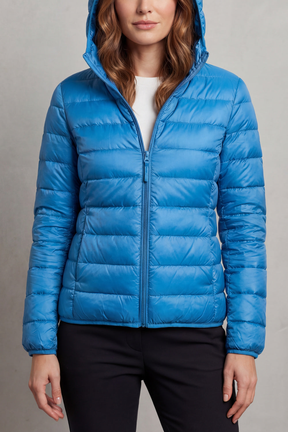 Ivy | Women’s Lightweight Packable Puffer Jacket with Hood
