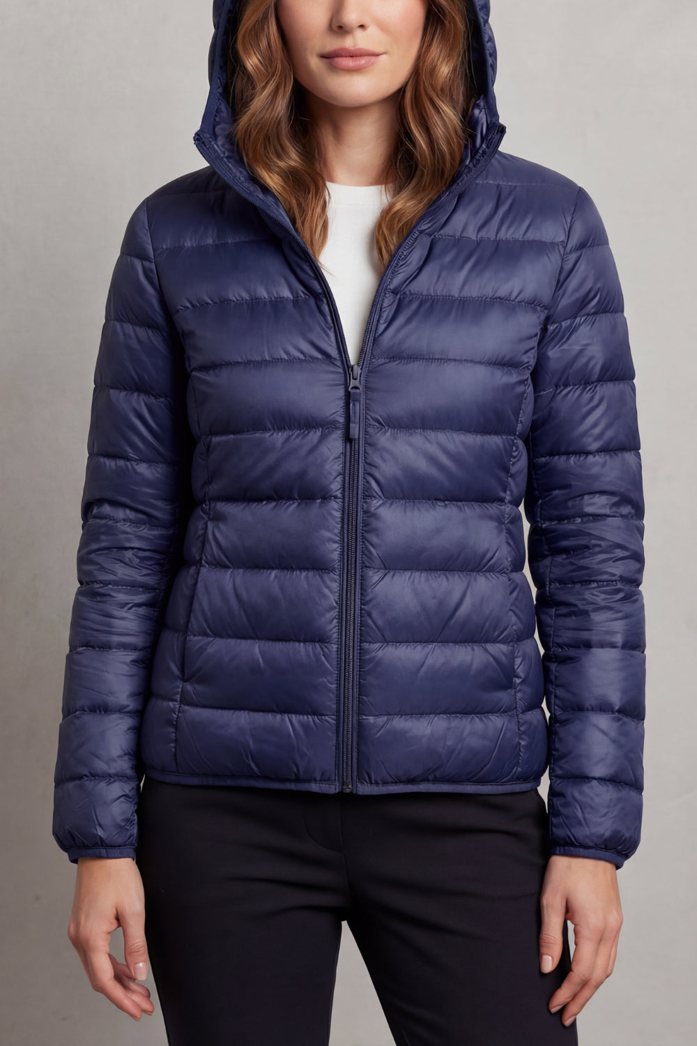 Ivy | Women’s Lightweight Packable Puffer Jacket with Hood