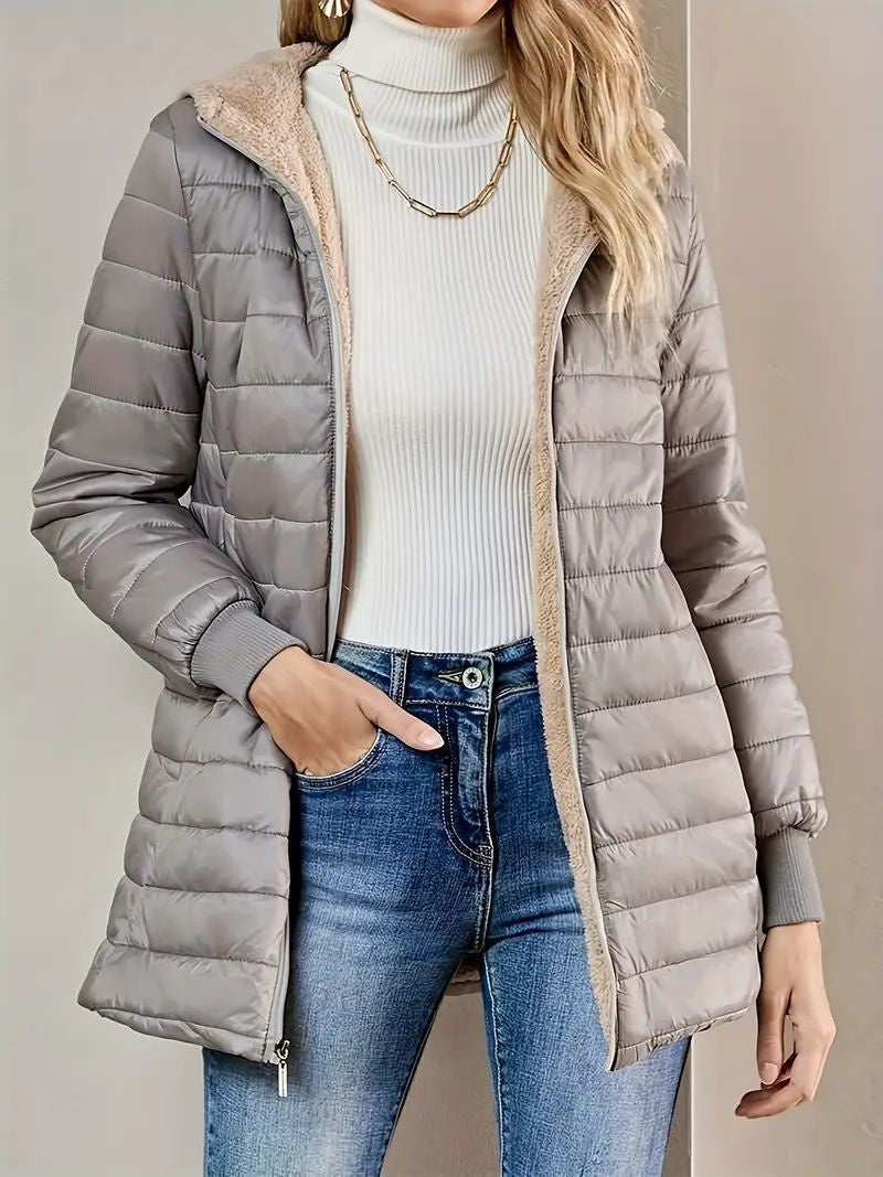 Romy | Women’s Quilted Jacket with Fleece Lining