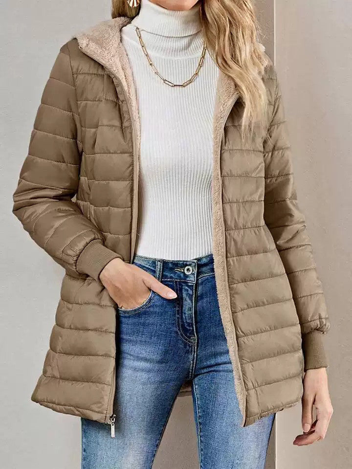 Romy | Women’s Quilted Jacket with Fleece Lining