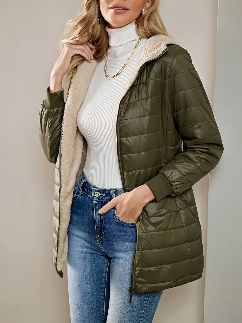 Romy | Women’s Quilted Jacket with Fleece Lining